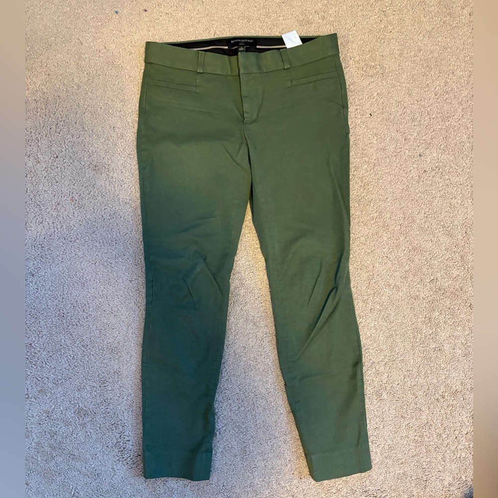 Banana Republic ‘Sloan’ Green Pants